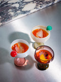The Signature Glass with a Twist - Grapefruit, Blue Jelly & Milky Rose