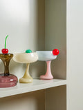 The Signature Glass with a Twist - Grapefruit, Blue Jelly & Milky Rose