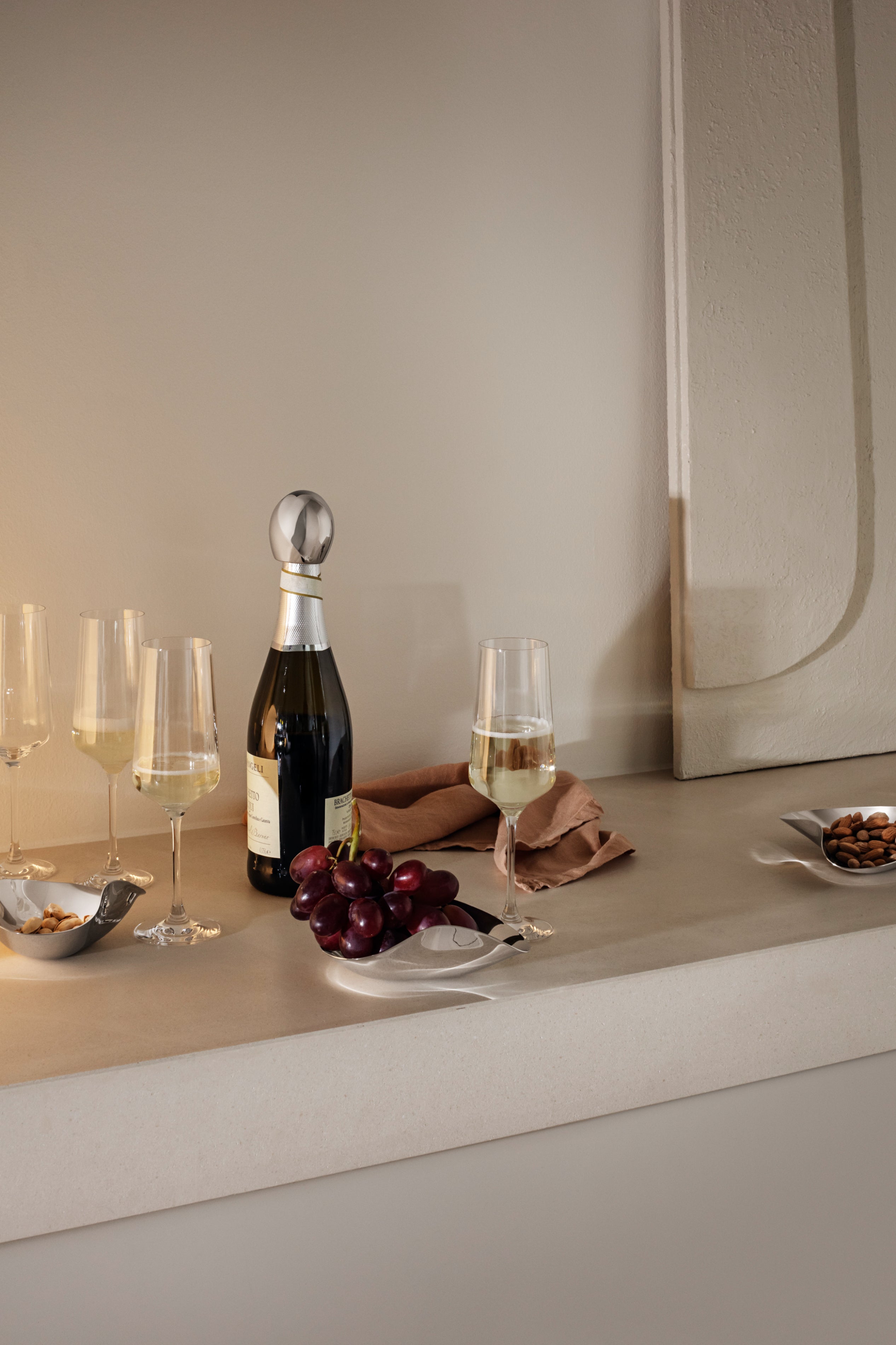 Bernadotte Champagne Flute, 6 pieces