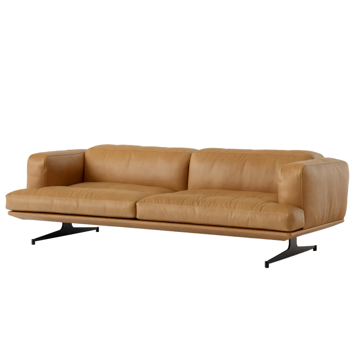 Inland AV23 Sofa - 3 seater - Black legs