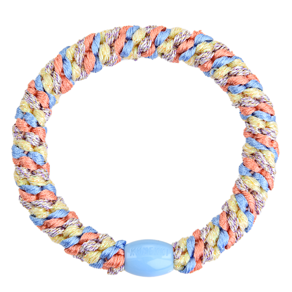Elastic de par Kknekki -Yellow-Bluepeach mix