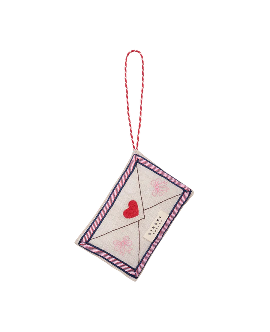 Christmas Letter Ornament - Santa