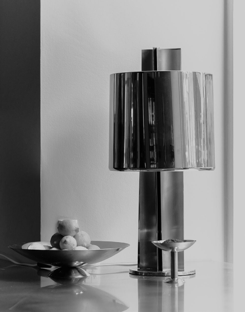 Metal Champagne Coupe - Tall