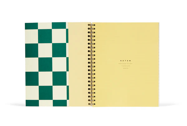 NELA notebook - Medium, Green check
