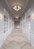 Blossi Wall / Ceiling Lamp - Nordic Gold / Clear