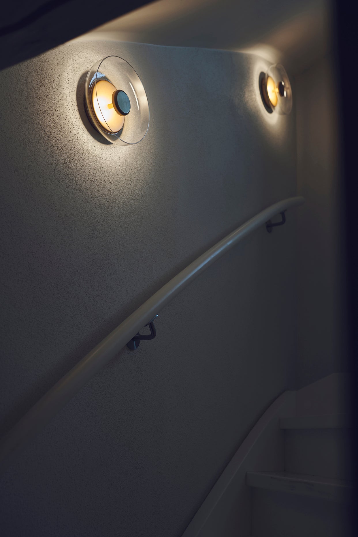 Blossi Wall / Ceiling Lamp - Nordic Gold / Clear