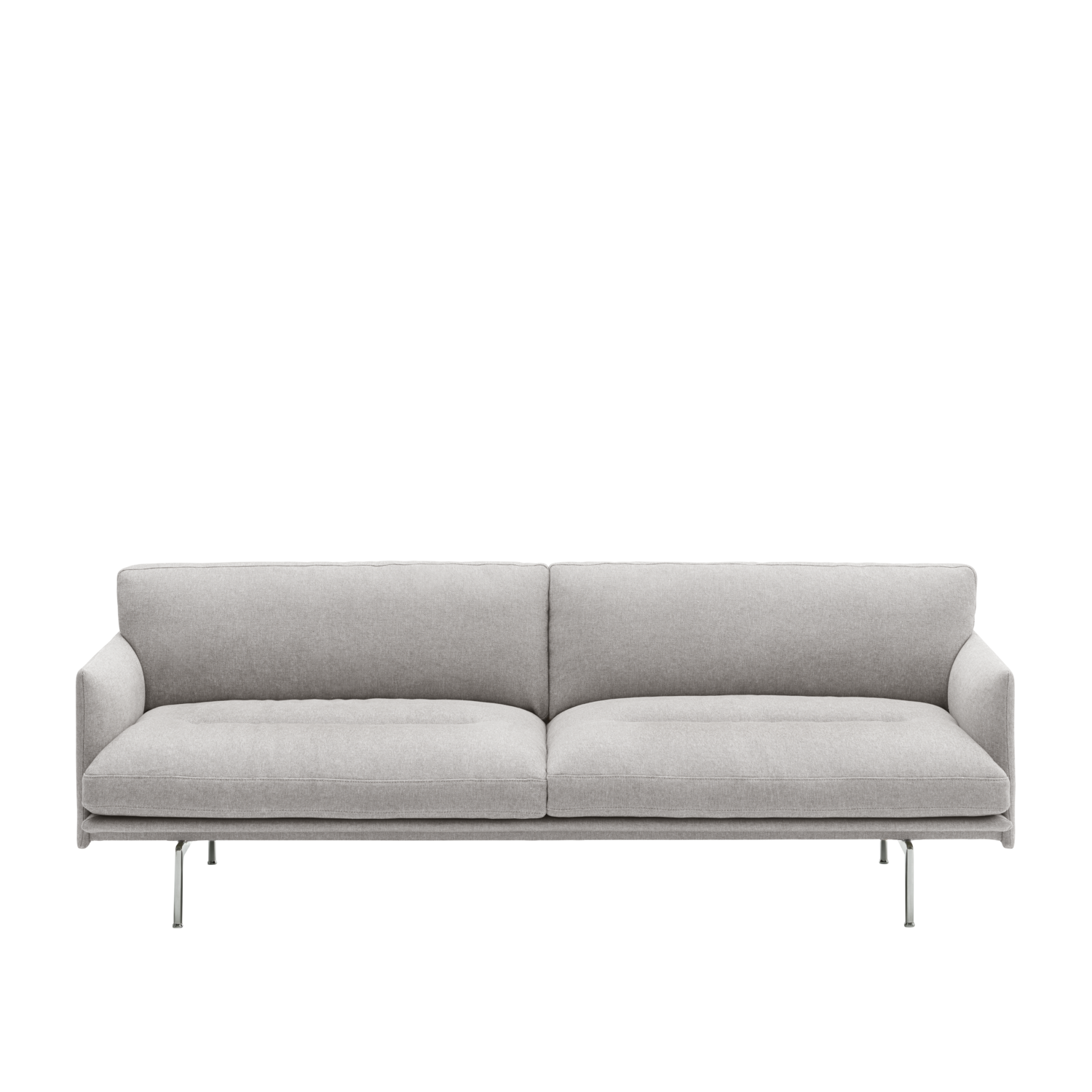 Outline Soft Sofa 3-Seater - Clay 12