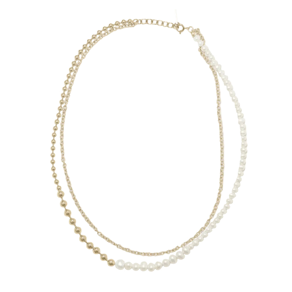 Forgotten Seas Necklace - Gold