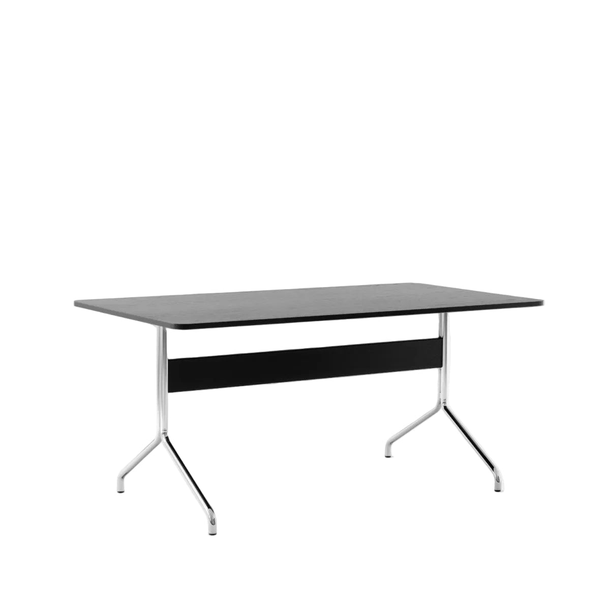 Pavilion Dining Table AV18 - Black Lacquered Oak