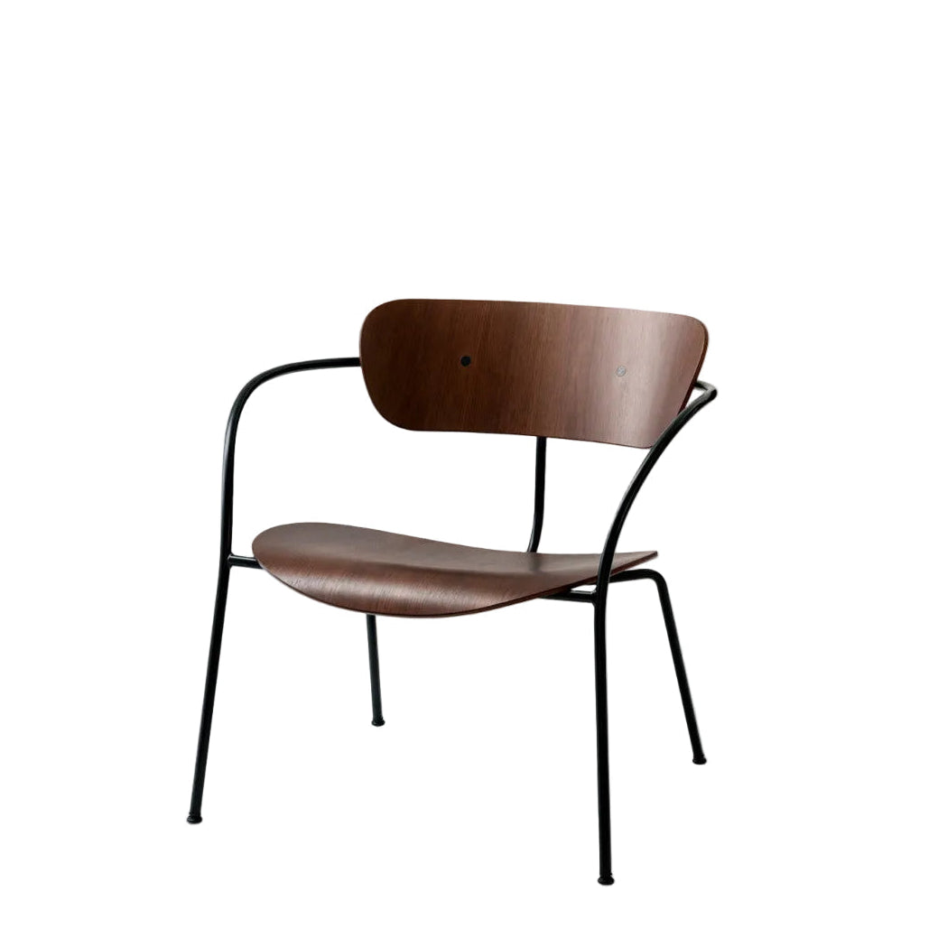 Pavilion AV5 Lounge Chair - Lacquered Walnut
