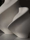 Ceramic Pirout Vase 01 - Raw White