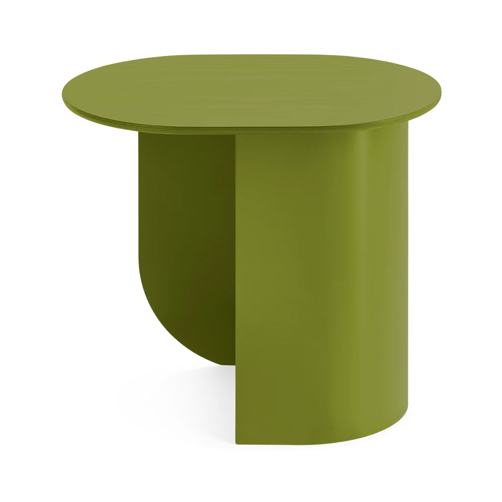 Plateau Side table - Moss Green