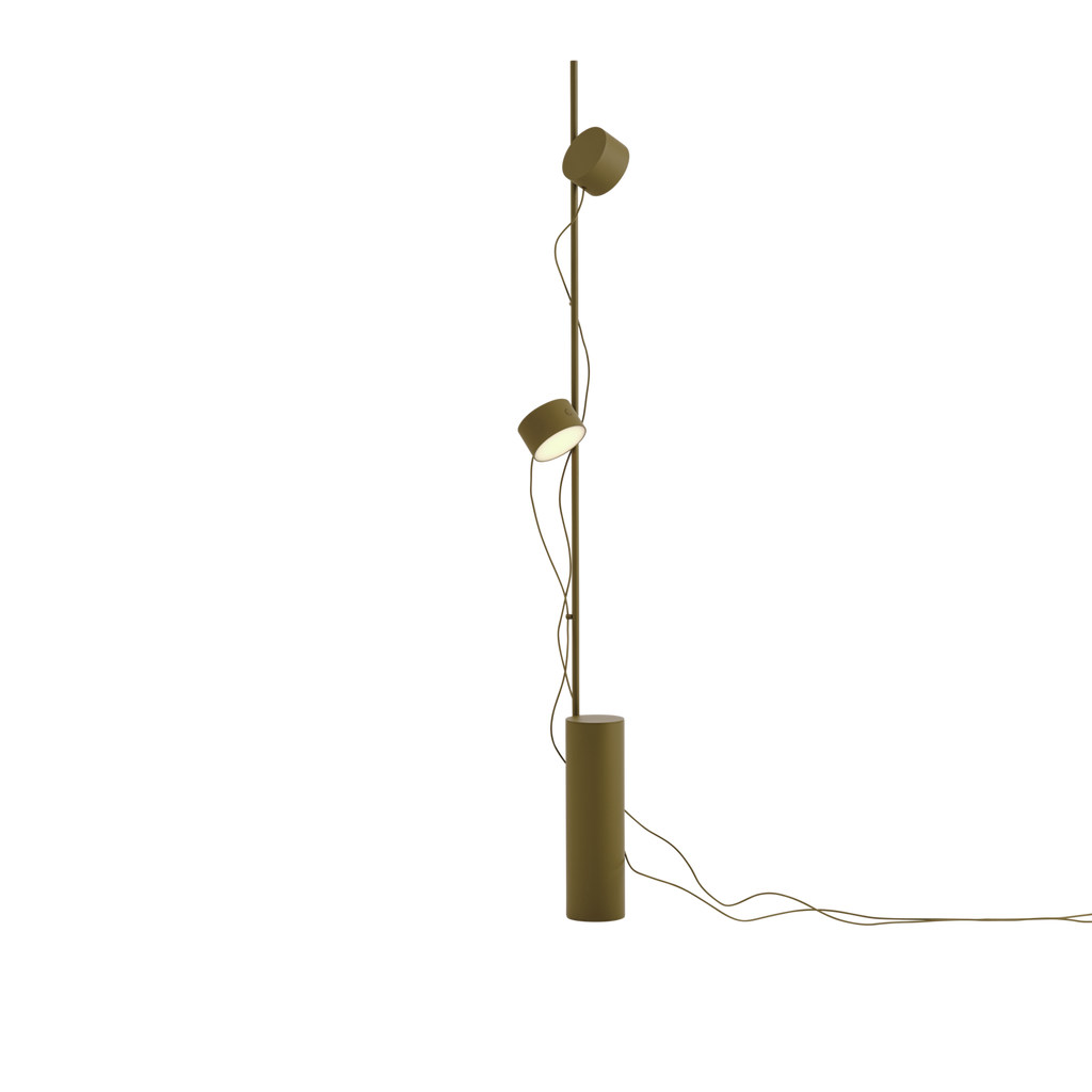 Lampadar Post - Brown Green
