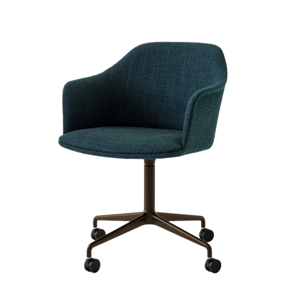 Rely Meeting Chair HW51 - 4-Star Swivel Base/Castors - Fully Upholstered with Seat Pad