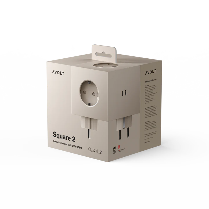 Square 2 USB-C - Nomad Sand