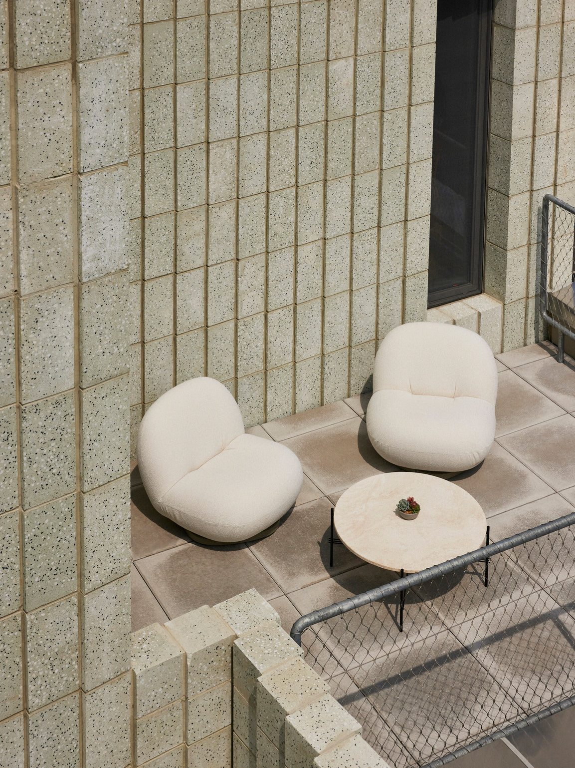 Pacha Outdoor Lounge Chair - Fully Upholstered, Swivel