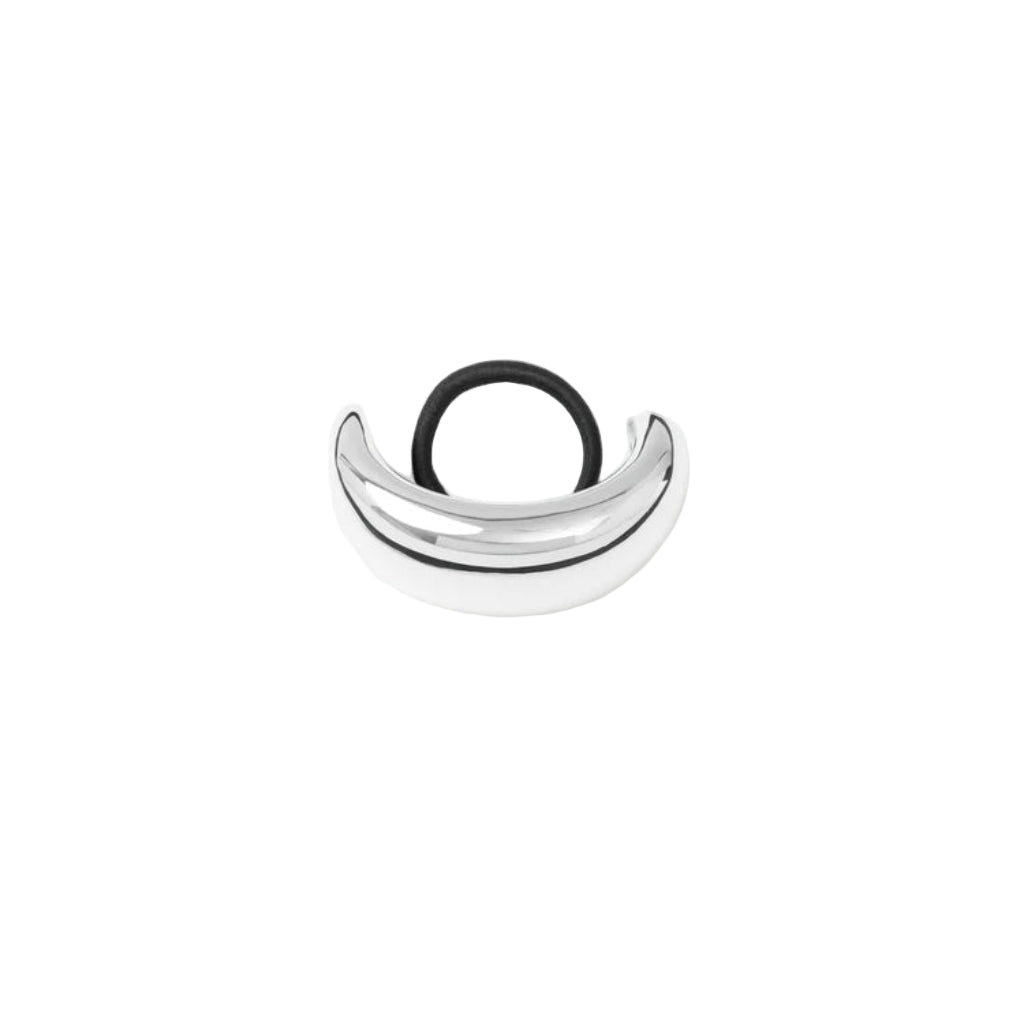 The Thea Hair Tie - silver