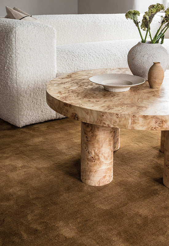 Solid Wool Rug - Ochre