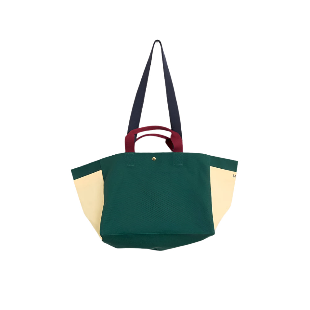 Geantă Weekend (Organic) - Small - Dark Green Multi