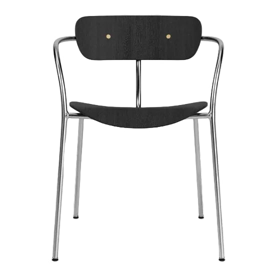 Pavilion AV2 Chair - Black Lacquered Oak