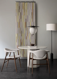 Masculo Dining Chair Fully Upholstered - Wood Base
