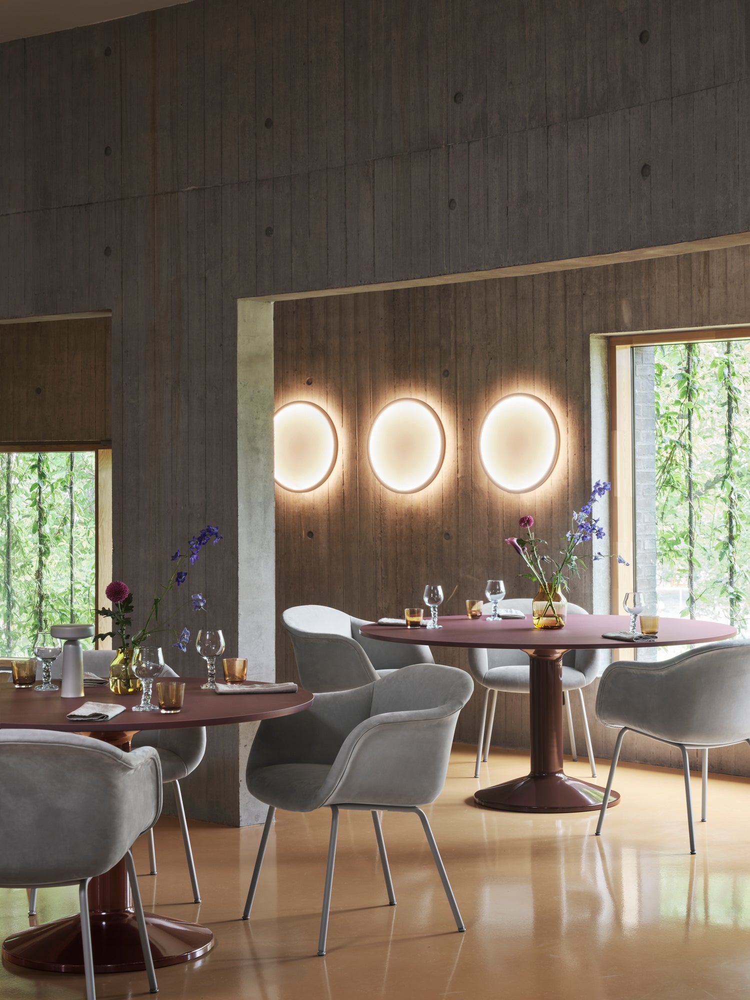 Calm Wall Lamp Ø50 - White / Black