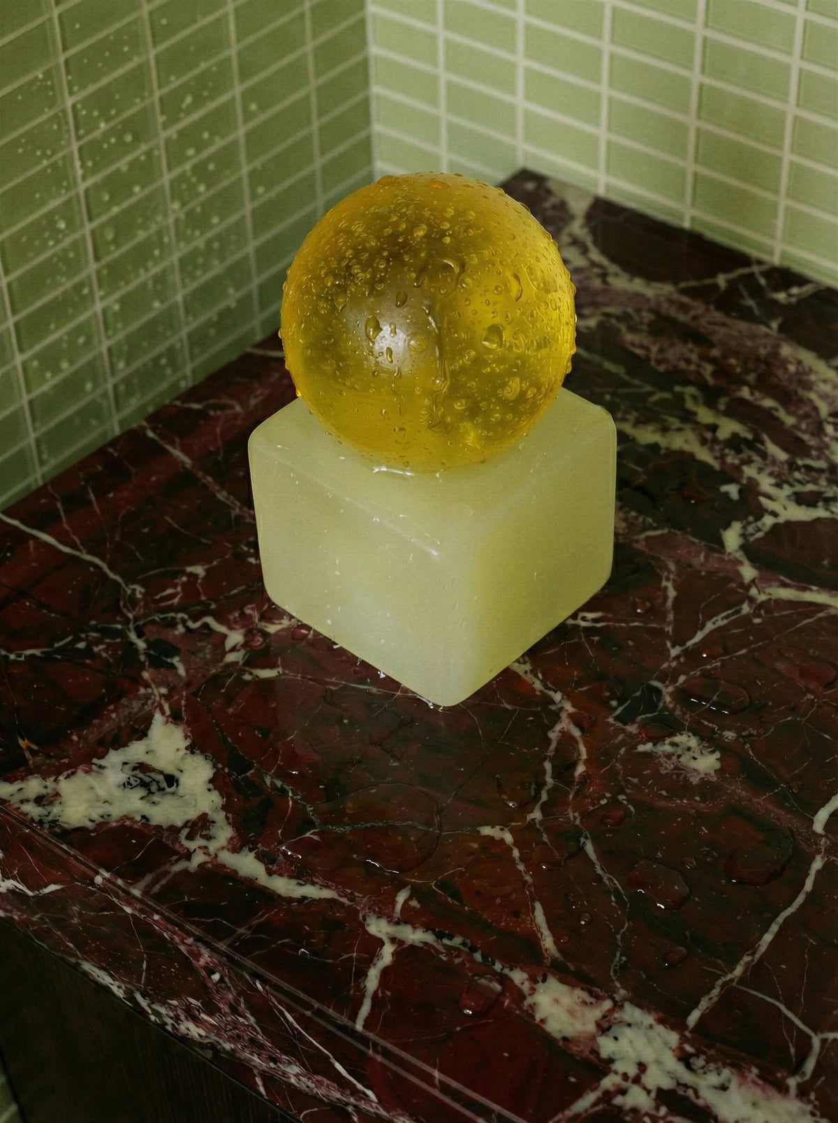 Soap dish with soap OBA - Citralis