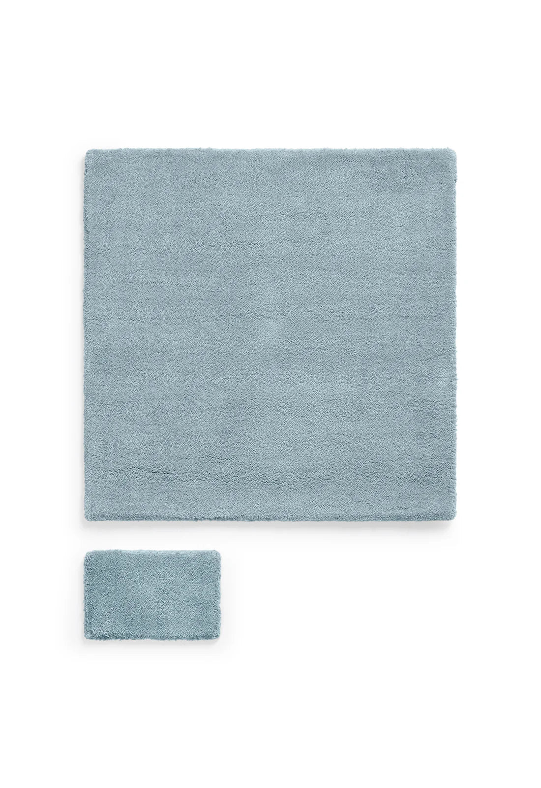 Solid Wool Rug - Blue Clair