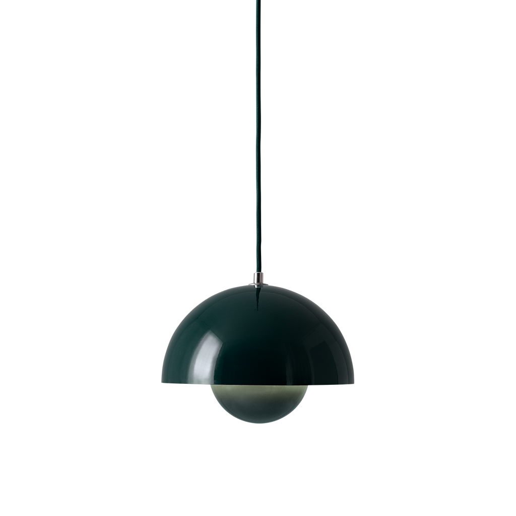 Flowerpot Pendant Small VP1 - Dark Green