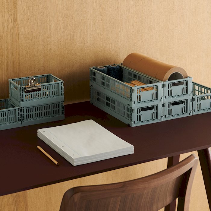 Colour Crate Mini-Set of 2 - Light yellow