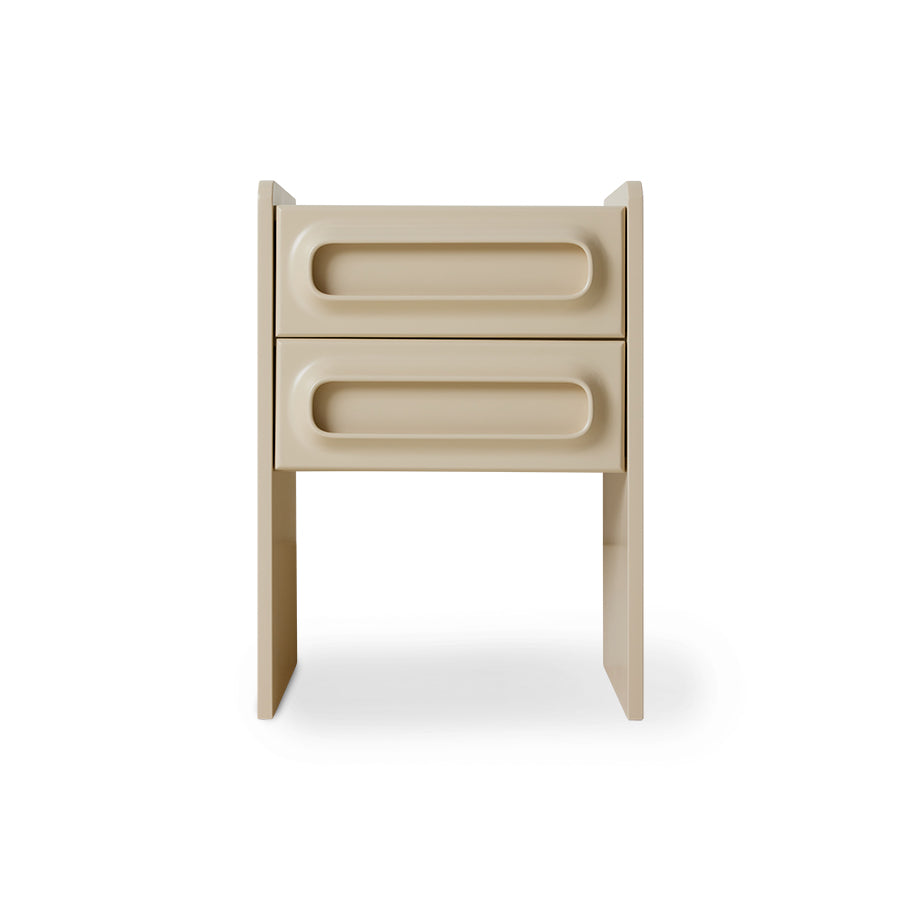 Space nightstand - Sage/Cream
