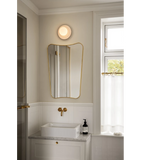 Wall / Ceiling Lamp Liila Muuse Small IP44, white / opal