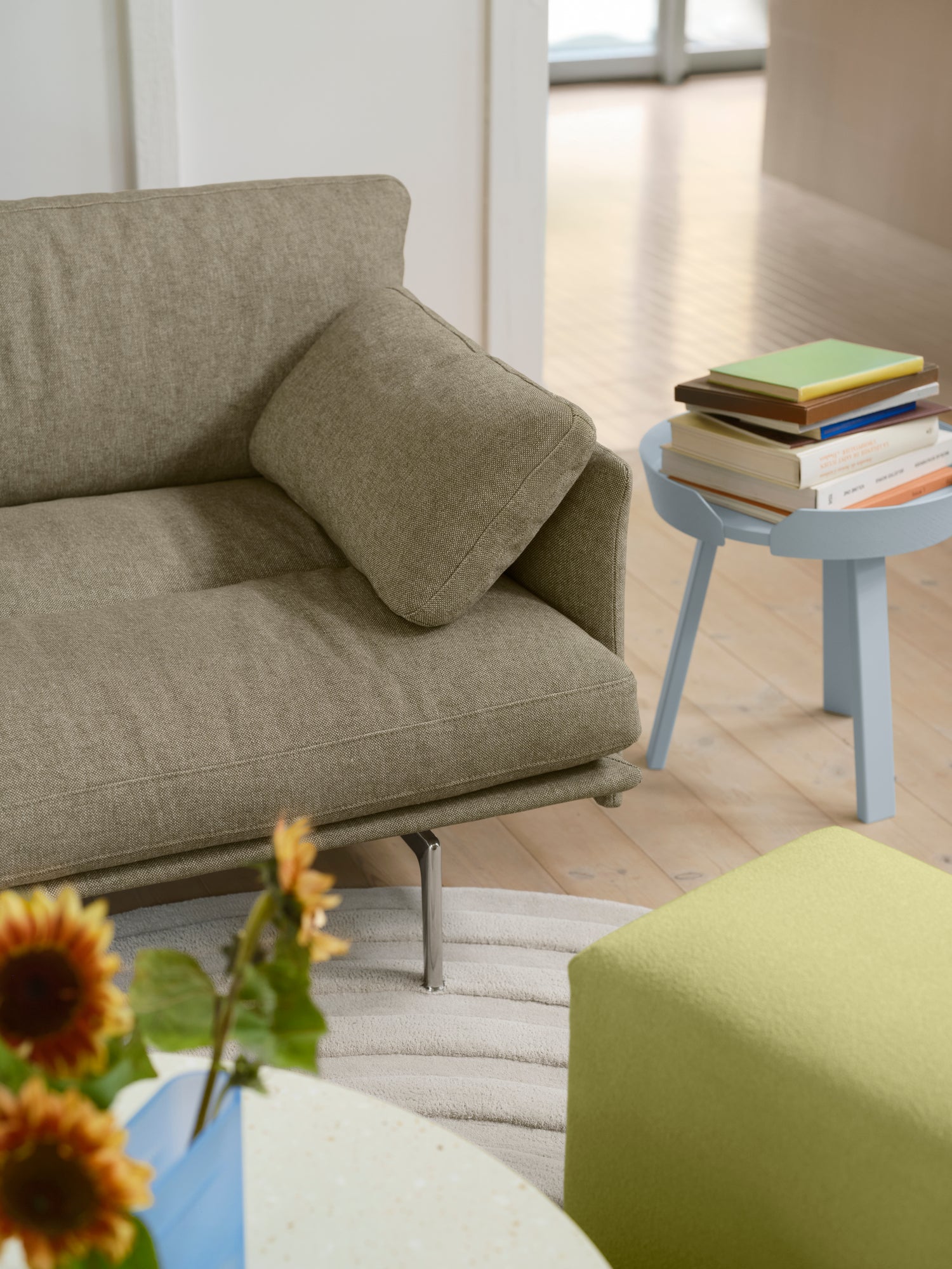 Outline Soft Sofa 3-Seater - Clay 12