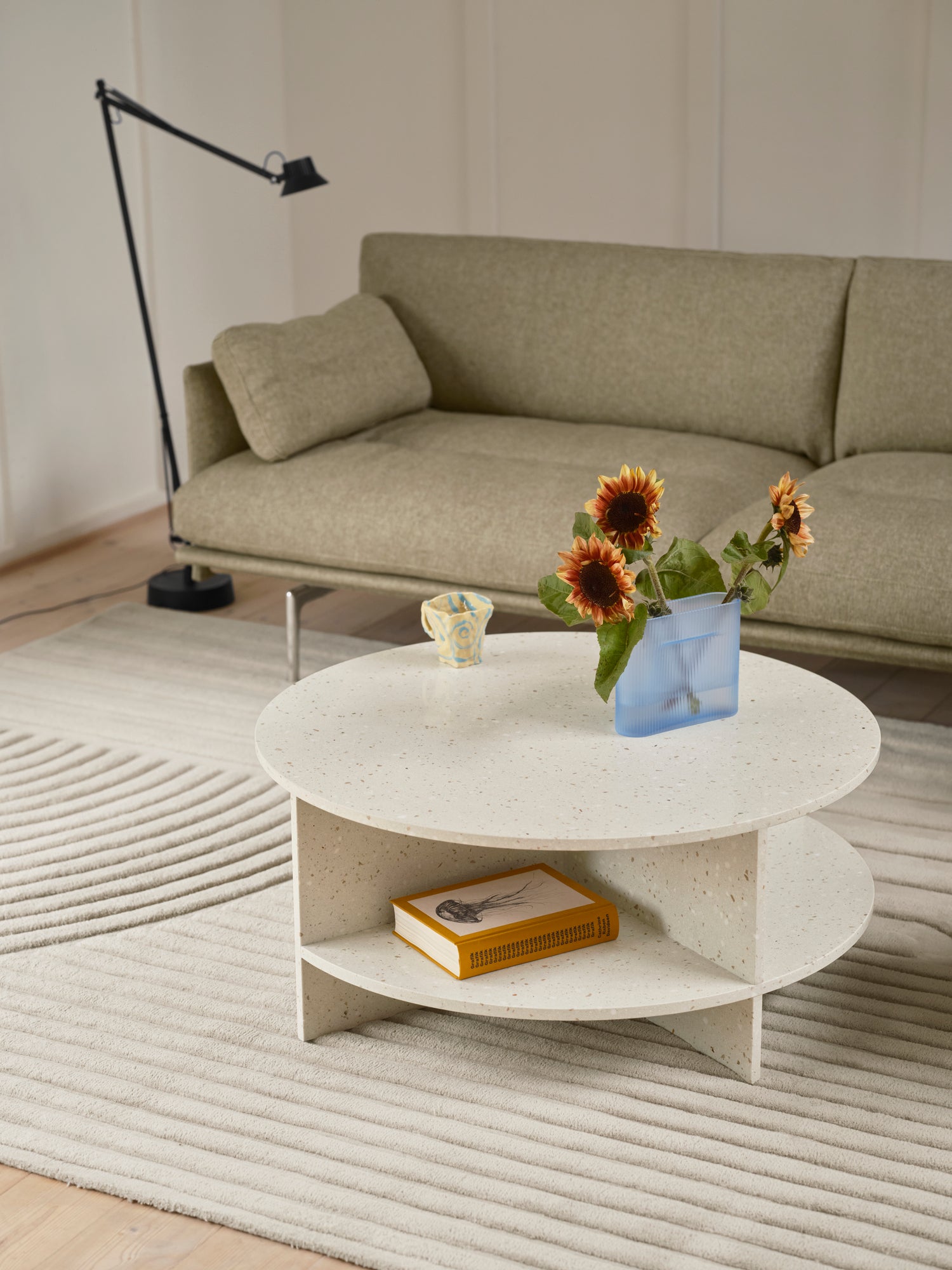 Outline Soft Sofa 3-Seater - Clay 12