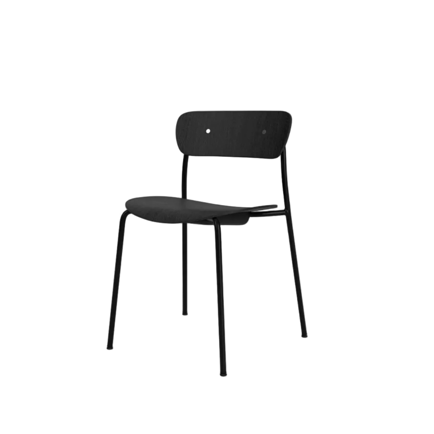 Pavilion AV1 Chair - Black Lacquered Oak
