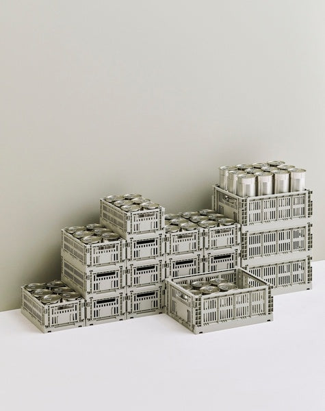 Colour Crate L Grey