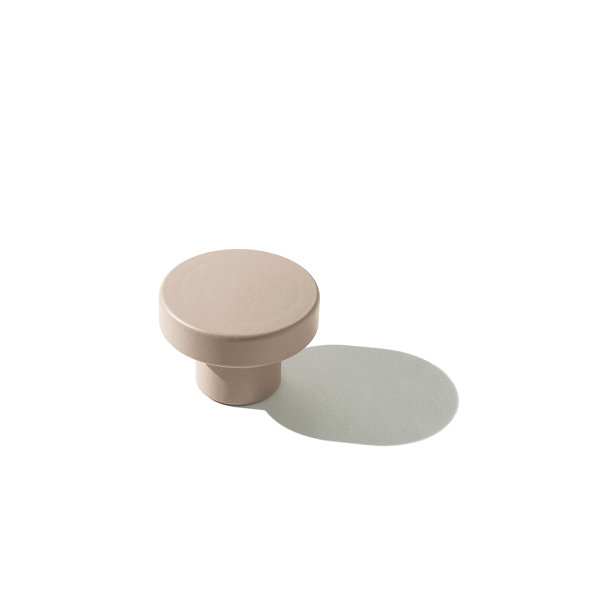 Knob Circular Greige
