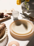 MILK Plate Ø20 - Almond