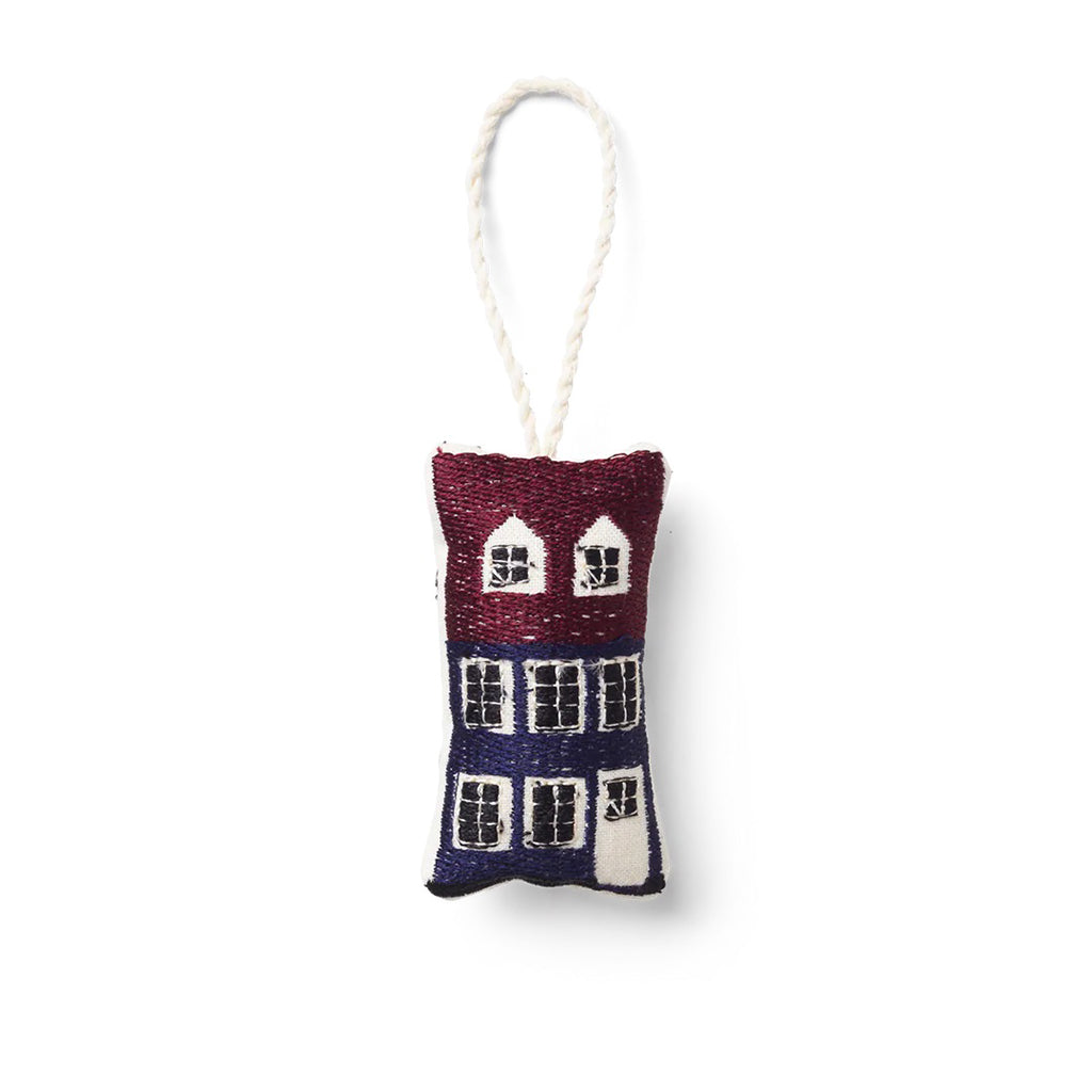 Copenhagen Embroidered Ornament - Nyhavn