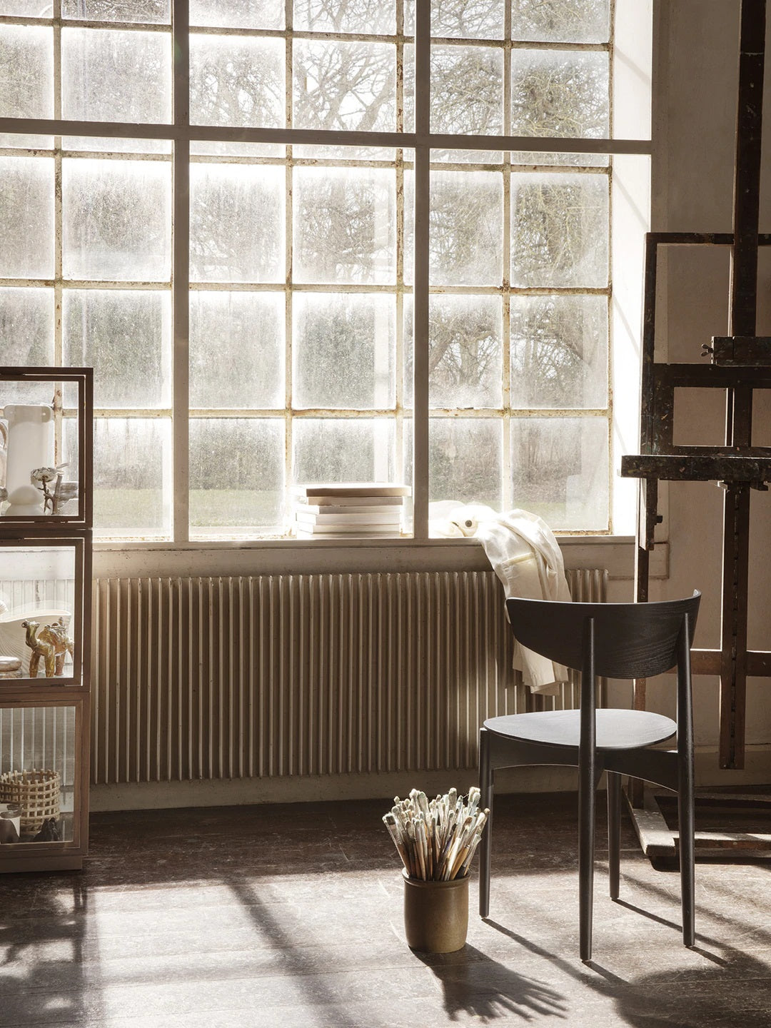 Herman Dining Chair Wood - Black