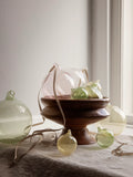 Glass Baubles - L - Set of 4 - Mixed Light