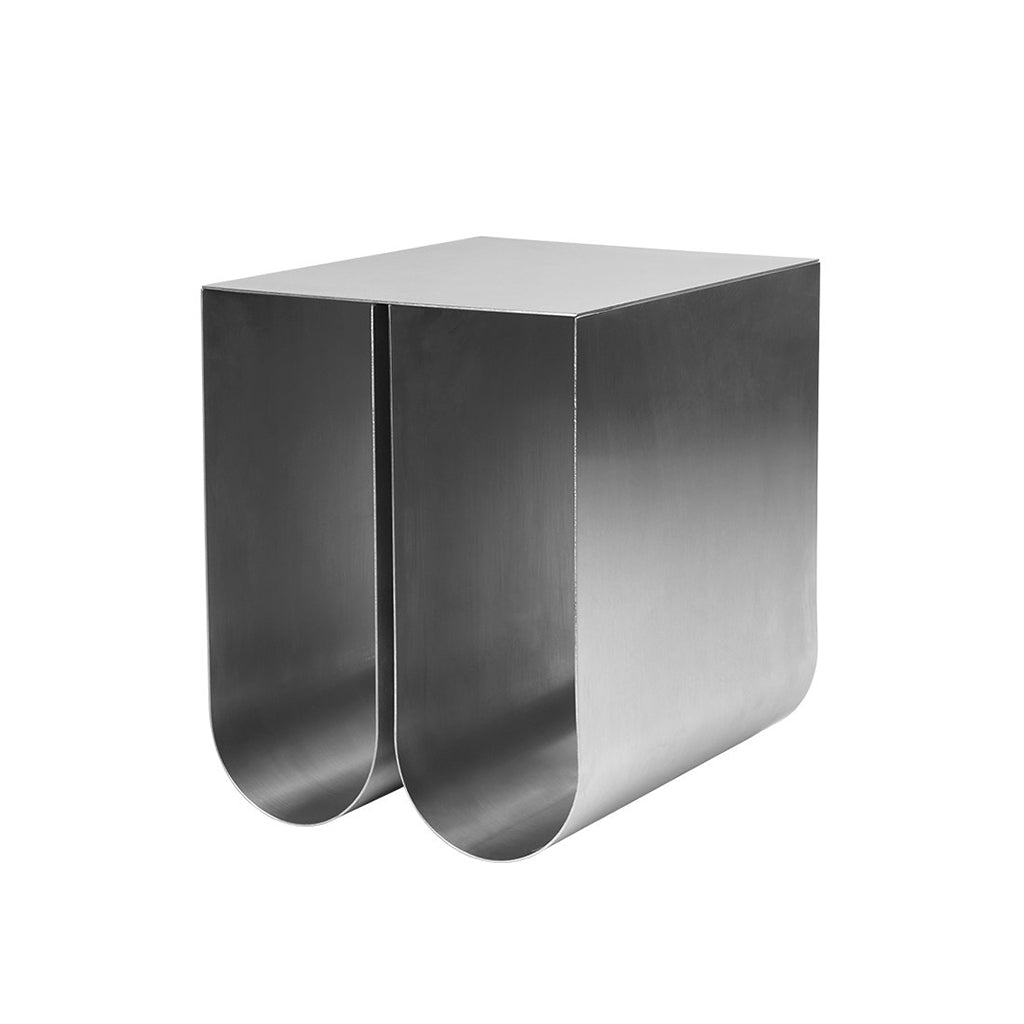 Măsuță Curved - Stainless Steel
