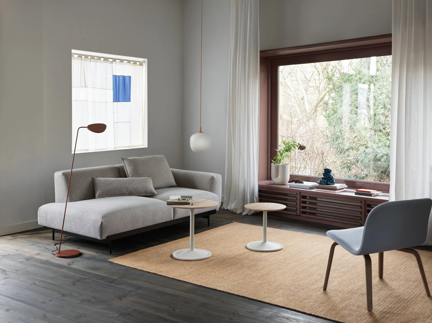 Visu Lounge Chair Wood Base