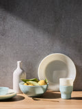 MILK Glass - Blue Fog