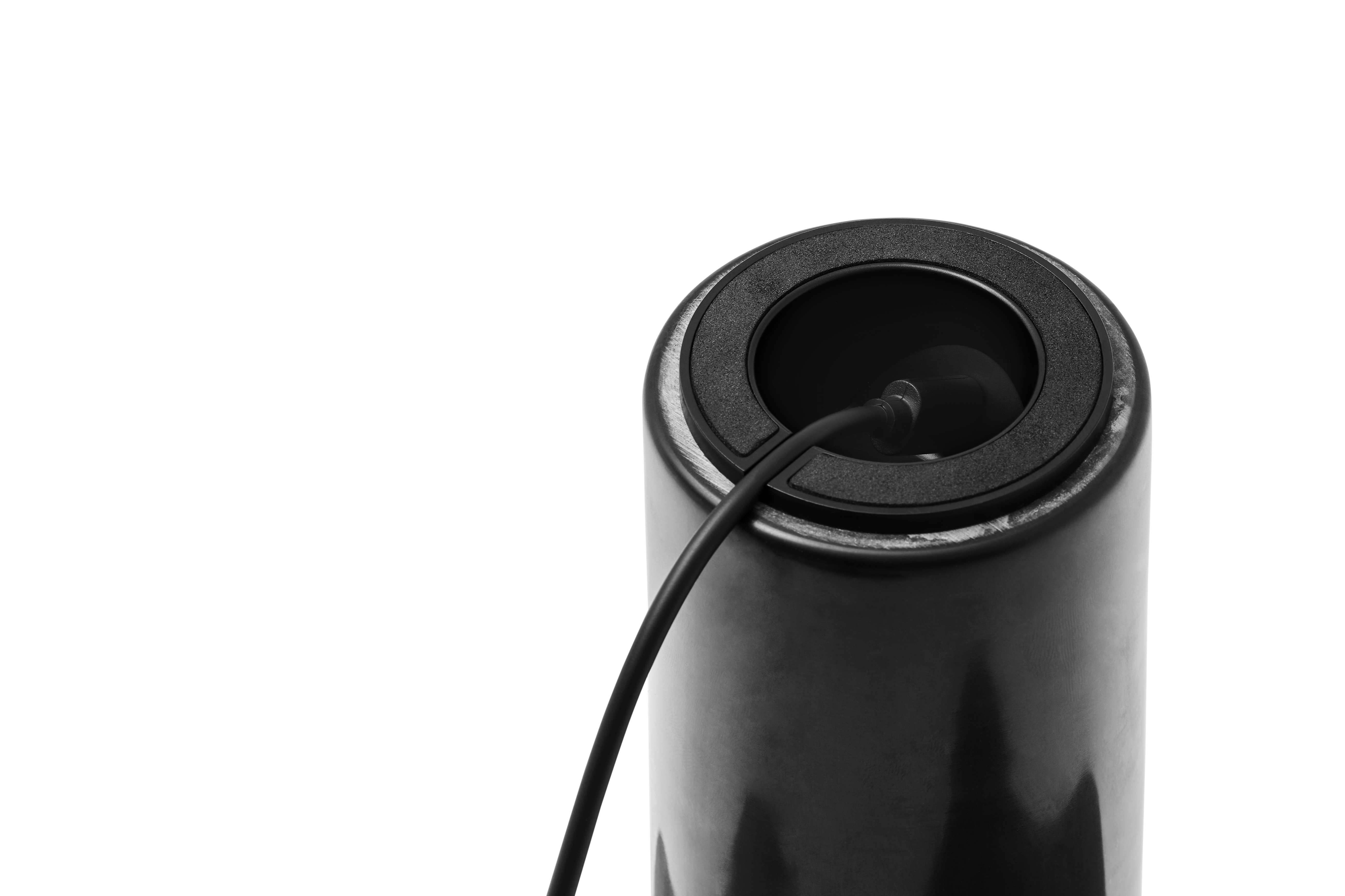 Kizu Portable Table Lamp - Black Marble