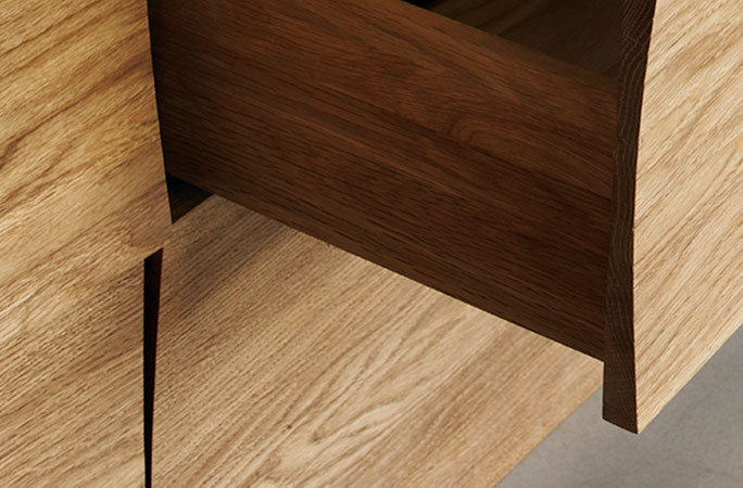 Reflect Sideboard Large - Oak