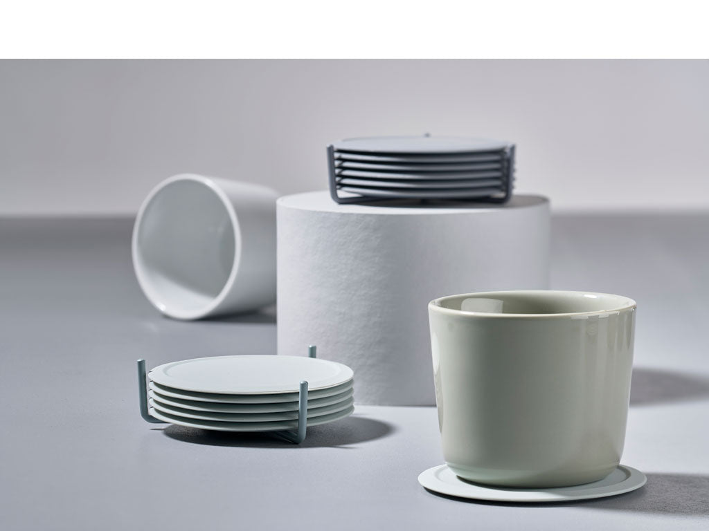 Singles Coasters - Cool Grey