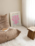 Poster Papiers Découpés Pink