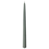 Lumânare conică Lux Set de 4 - Verde