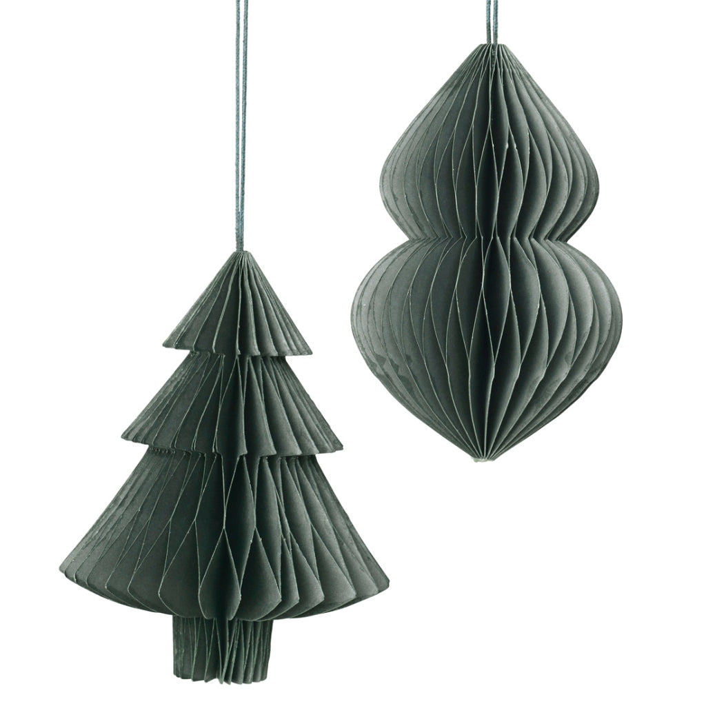 Set of 2 Deco Christmas Mix Paper -Thyme
